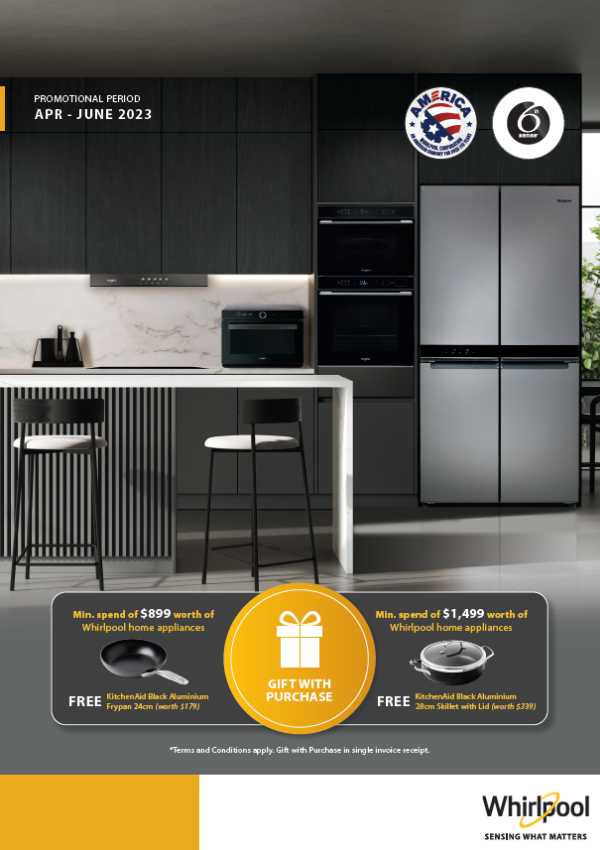 Home Appliances Sale in Singapore Promotional Offers for Laundry