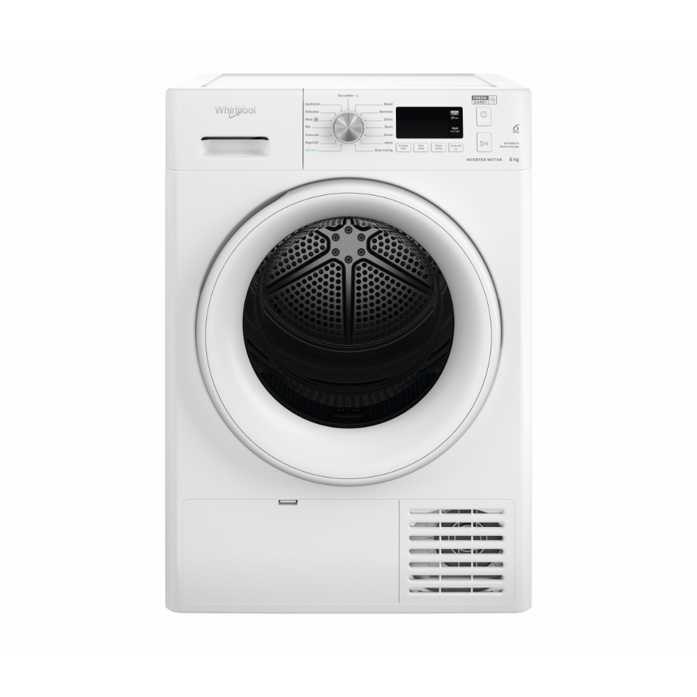 Freshcare+ 8kg, Heat Pump Dryer | Whirlpool Singapore | Home appliances |  Kitchen appliances | Electrical Appliances