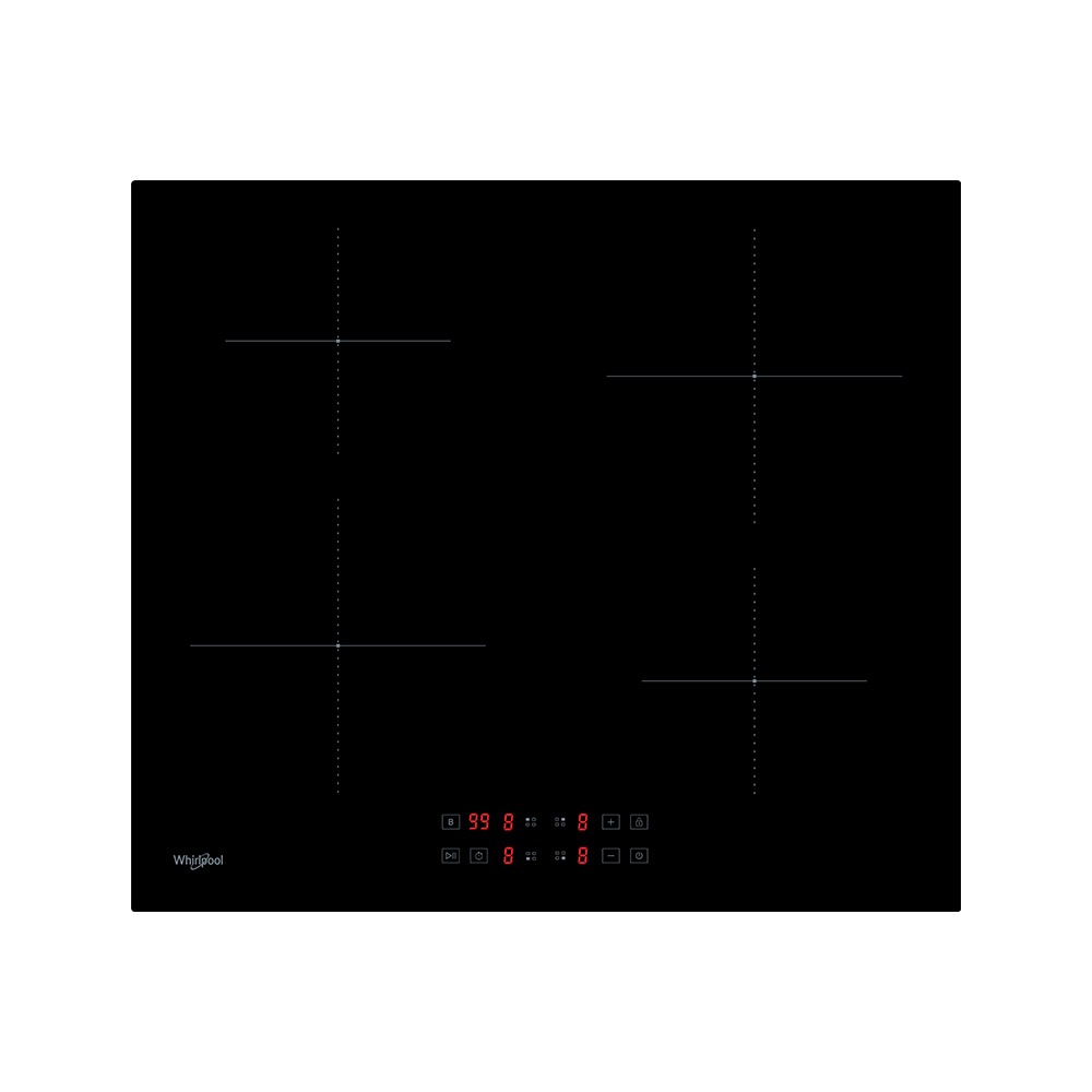 60cm 4 Zone Power Sharing Built-in Induction Hob - Whirlpool Singapore