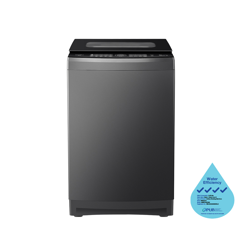 13.0 kg SonicClean Direct Drive Top Load Washer - Whirlpool Singapore